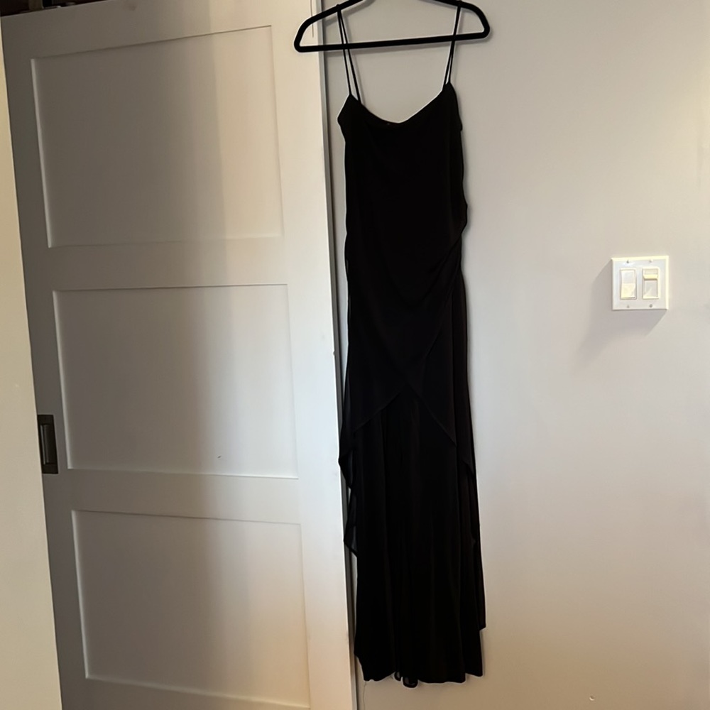 Annex One piece formal jumpsuit spaghetti straps